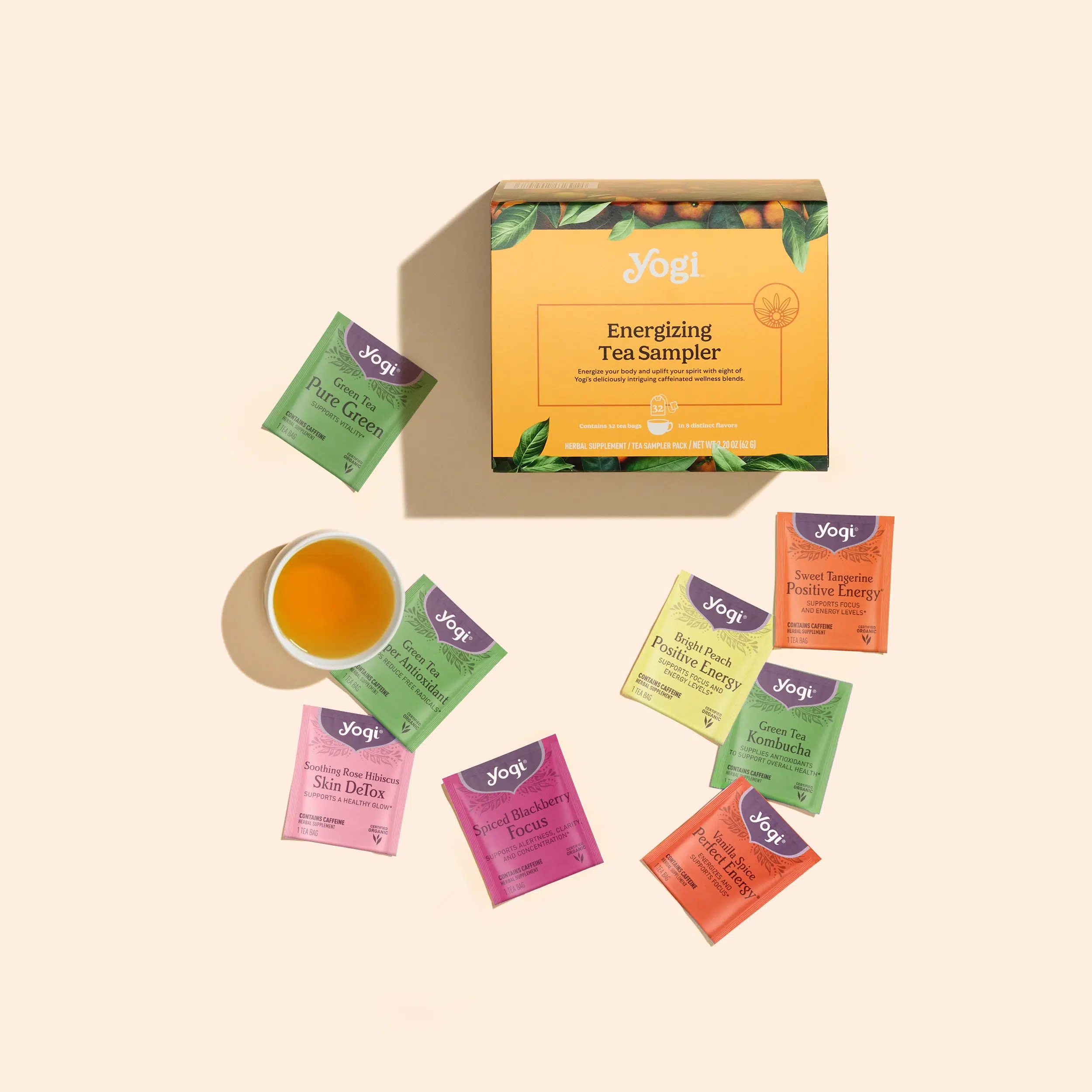 Yogi Energizing Tea Sampler Box - Image 3