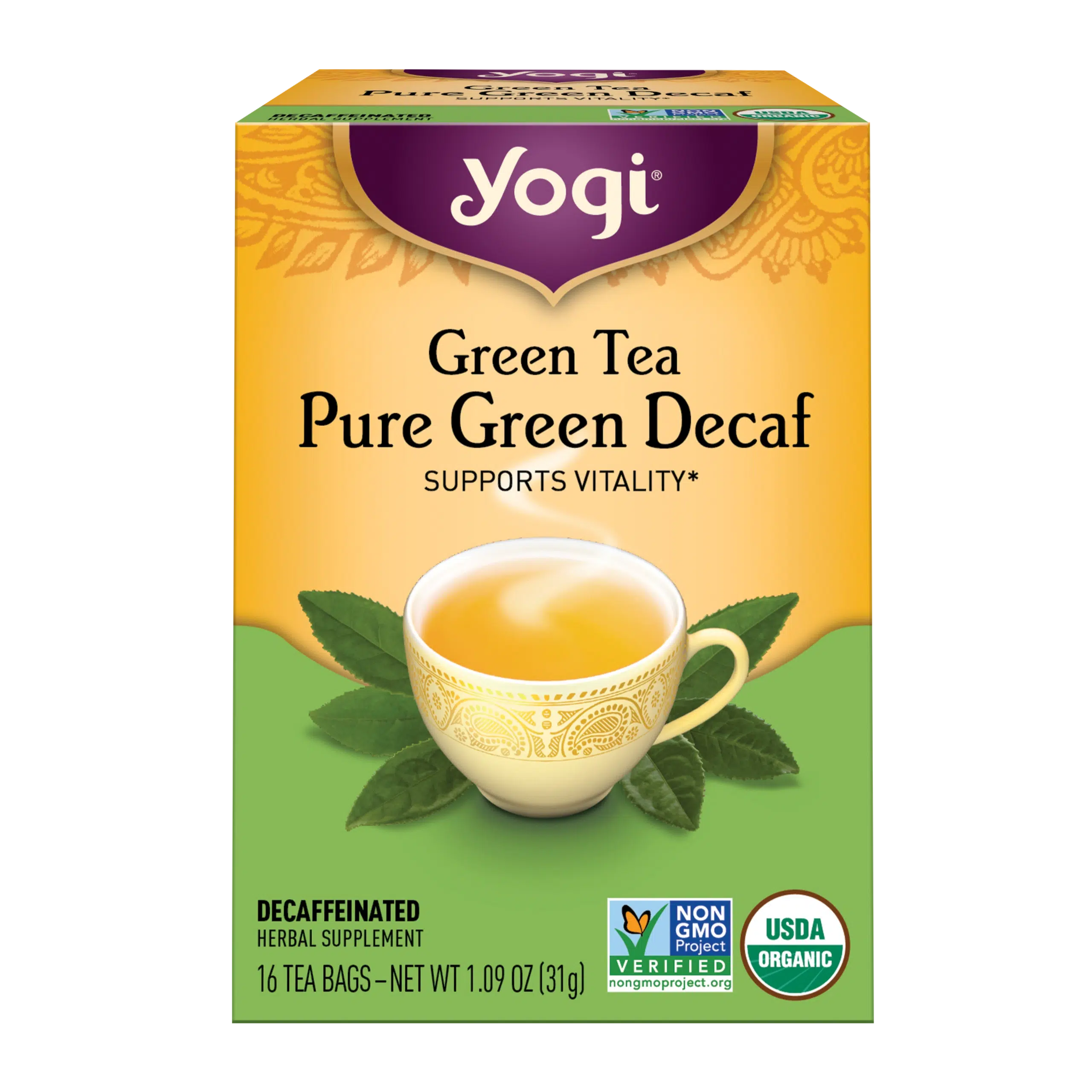 Green Tea Pure Green Decaf - Image 2
