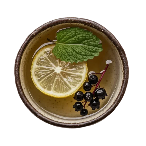 Elderberry Lemon Balm Immune + Stress
