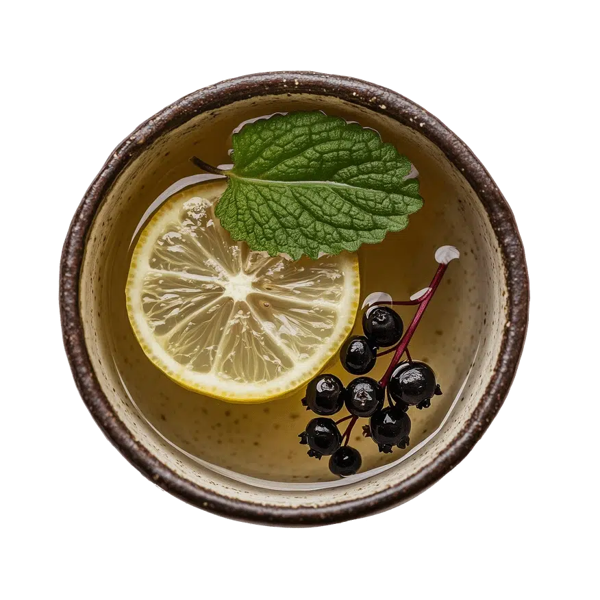 Elderberry Lemon Balm Immune + Stress